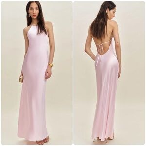 Reformation Jeany Silk Dress